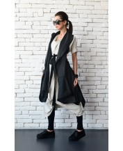 Linen long waist coat